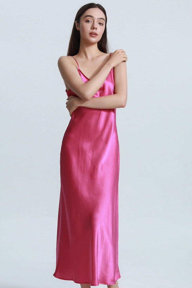 Silk Palette Slip Dress