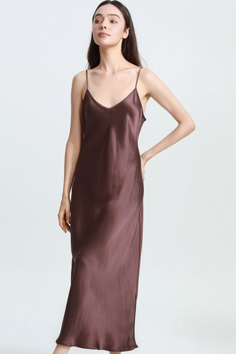 Silk Palette Slip Dress