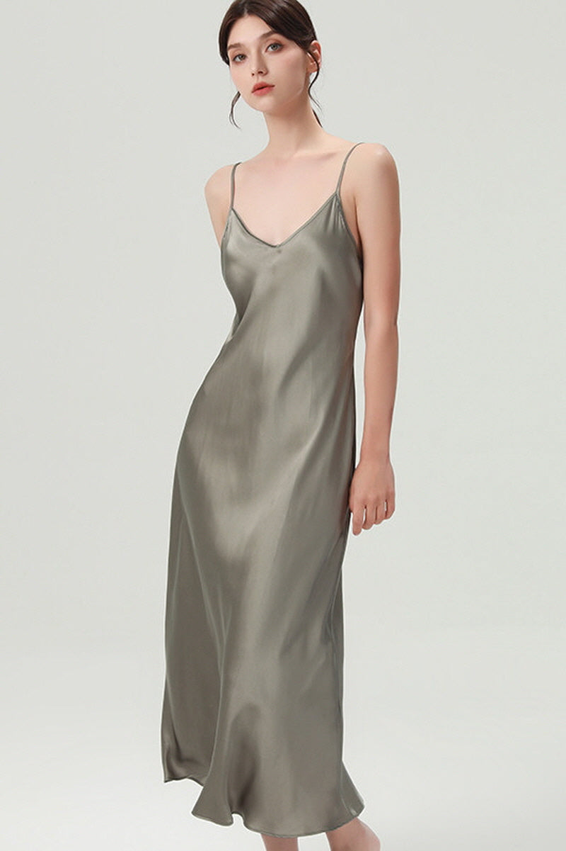 Silk Palette Slip Dress