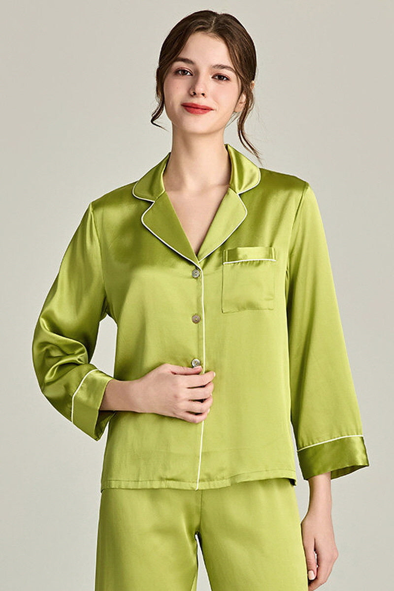 Breezy Silk Pajama Set